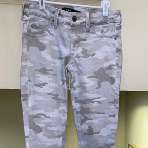 Camo Print Skinny Jean